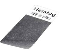 HellermannTyton 594-81104 TAG136LA4-1104-WHCL Etiquette Helatag 25.40 x 19.05 mm Couleur de la surface de marquage: blanc Nombre