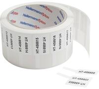 HellermannTyton 596-00161 Helatag-Marker TAG30-40T1FL Etiquettes pour système de support didentification Type de montage: à coller Surface détiquetage: 30 x 20