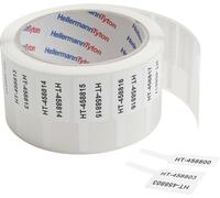 HellermannTyton 596-00162 Helatag-Marker TAG30-55T1FL-934-WH Etiquettes pour système de support didentification Type de montage: à coller Surface détiquetage: