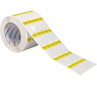 HellermannTyton 596-09325 TAG9TD3-323-YECL-323-YE Étiquettes pour imprimantes à transfert thermique Type de montage: à coller