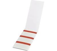 HellermannTyton 598-31402 HSMB-C3-1402-RD Etiquette de câble Helasign 19.05 x 25.40 mm Couleur de la surface de marquage: rouge Nombre détiquettes: 60