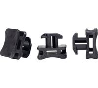 HellermannTyton ACFM4W8PT2.2 Embase pour attache-câbles profilé 151-03247 résistant aux chocs noir 25 pc(s)