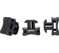 HellermannTyton ACFM5W8PT4,5 Embase pour attache-câbles profilé 151-03245 résistant aux chocs noir 25 pc(s)