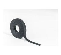 HellermannTyton - Bande textile continue auto-agrippante Noir 5000x12.5mm G