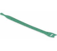 HellermannTyton Colliers de serrage à boucles et crochets (L x l) 200 mm x 12.5 mm Vert TEXTIE-M-PA/PP-GN-X1 10 (130-00017)