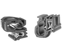 HellermannTyton EC1-3SPDHC6-7-PA66HSUV-BK Clip de fixation enfichable 151-04010 noir