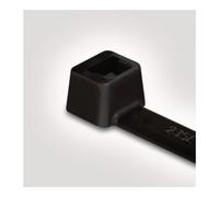 HellermannTyton Serre-câble T30R-N66-BK-C1 150 mm 3,5 mm Noir résistant aux intempéries 100 pièces