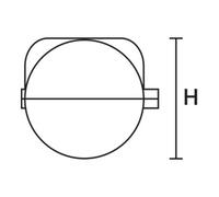 Manchon de câble 12 - 18 mm Relicon by HellermannTyton 435-01660 1 pc(s)