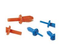 hellermanntyton HellermannTyton Rivet à expansion 6,0-6,4 mm PA6 orange HTWD-R6 Quantité:500