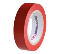 hellermanntyton HellermannTyton Ruban isolant PVC rouge Flex 15-RD15x10m Quantité:1
