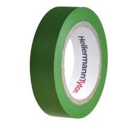 HellermannTyton Ruban isolant HelaTape Flex 15 710-00103 PVC Vert 10 m x 15 mm