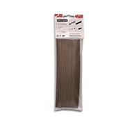 HellermannTyton HIS-3-BAG-12/4 br 308-31214 Lot de 10 gaines thermorétractables Marron 12 mm Taux de rétraction : 3:1