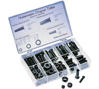 HellermannTyton Set de passe-fils anti-pliure HOTKIT 639-60000 PVC 100 Parties