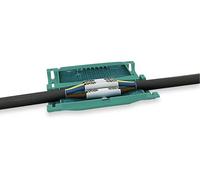 HellermannTyton - Joint de câble gel 3x1,5-5x6, 3x1,5-5x2,5 Kit de raccordement rapide + gel vert relifix v56