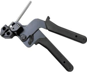 HellermannTyton KST-STG200-MET-BK/ML Pince pour serre-câbles pour serre-câbles en acier inoxydable