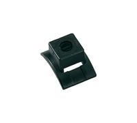 HellermannTyton LKCSF1-N66-NA-C1 Lot de 10 douilles de fixation à visser Transparent
