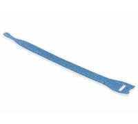 HellermannTyton Collier auto-agrippant ré-ouvrable 200 x 12,5 mm Bleu - Lot 10