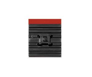 HellermannTyton - Lot de 10 embases adhésives Série FlexTack FMB pour Surfaces Rondes et angulaires