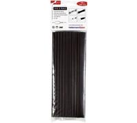 HellermannTyton Gaines thermo-rétractables his-3-bag-12/4 noires 200 mm Lot de 10