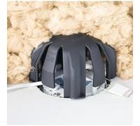 HellermannTyton - Lot de 10 SPOTCLIP III H50MM - Couvercle de downlight pour bâtiments résidentiels