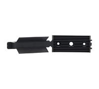 HellermannTyton - Lot de 25 clips avec capots pour cables 25x56,5mm