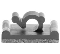 HellermannTyton MAGRA3-PA66/NDFEBR5-BK (50) Clip de câble 151-04466 Plage de Ø du faisceau 3 mm (max) noir 50 pc(s)