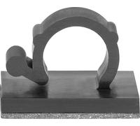 HellermannTyton MAGRA9-PA66/NDFEBR5-BK (25) Clip de câble 151-04467 Plage de Ø du faisceau 9 mm (max) 25 pc(s)