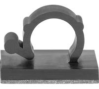 HellermannTyton MAGRA9-PA66/NDFEBR5-BK (25) Clip de câble 151-04467 Plage de Ø du faisceau 9 mm (max) 25 pc(s)