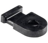 HellermannTyton MB2-PA66-BK Embase de fixation vissable, à riveter 151-28210 noir