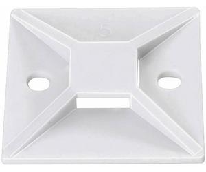 HellermannTyton MB5-N66-NA-C1 Embase de fixation vissable 151-00324 4 voies, sans halogène transparent