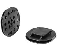 HellermannTyton PMB8-PA66/6HIRHS-BK Embase pour adhésif liquide 151-03196 Plage de Ø du faisceau 13 mm (max) sans halogène noir