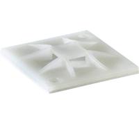 HellermannTyton QM20-PA66-NA-C1 Embase de fixation vissable 151-10901 4 voies naturel