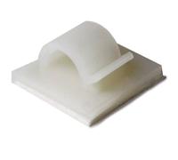 HellermannTyton RB8-PA66-NA 151-13606 Socle de fixation autocollant Ø (fixe) = 8 mm Naturel 1