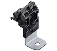 HellermannTyton RCA90SM6-PA66HIRHSUV/ST/ZN-BK Elément de fixation vissable 151-01643 Plage de Ø du faisceau 6.20 à 13.70