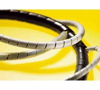 HellermannTyton SBPE16 BK-PE 161-41301 SBPE16-PE-BK-30M Tuyau spiralé 20 à 150 mm Noir 30 m
