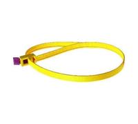 HellermannTyton serre-câble SpeedyTie B.12xL.750 mm 13 mm jaune réouvrable – paquet Quantité:1