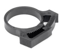 HellermannTyton SNP12A-PA66GF13-BK Bride de montage 190-00254 Plage de Ø du faisceau 15.60 à 18.30 mm