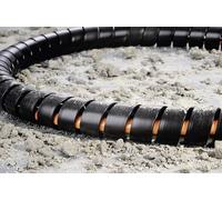 HellermannTyton 162-20100 SPF10-PP-BK Gaine spirale noir 1 m