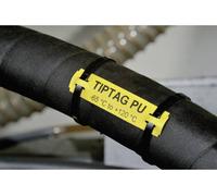 HellermannTyton TTAGPU15X65YE-PUR-YE (190) Porte-étiquette 556-25011