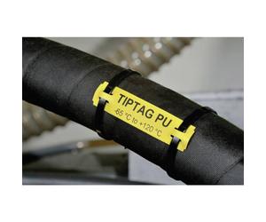 HellermannTyton TTAGPU15X65YE-PUR-YE (190) Porte-étiquette 556-25011