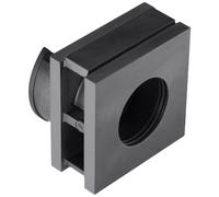 HellermannTyton VP-L_24-25_Ins-sgl-PL-BK Embase simple sans halogène TPE noir 1 pc(s)