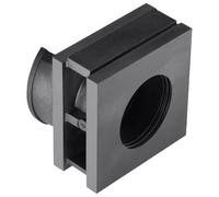 HellermannTyton VP-L_26-27_Ins-sgl-PL-BK Embase simple sans halogène TPE noir 1 pc(s)
