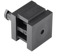 HellermannTyton VP-S_4-5_Ins-SGL-PL-BK (20) Lot de 20 douilles simples sans halogène en plastique noir