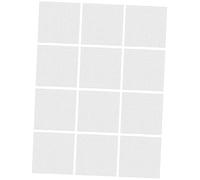 Hellery 12 Panneaux Maille Fibre Verre - Treillis Support Polyvalent pour Mosaïques - Grille Renforcée 30x30 cm pour Dos de Carreaux - Idéal Toitures en Pierre et Rénovation Murale