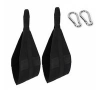 Hellery Abdominal Belt Sangle Abdos pour Barre de Traction Ceinture Musculaire Sangle Élévations Jambes Confort Épaissi Boucles Acier Sangle Solide pour, Type B Sangle Renf.