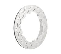 Hellery Antivol à Cassette pour Vélo, Cache-Volant en Alliage D'aluminium, Installation Facile, Pièce de Vélo de Route pour Système de Base, Argent