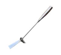Hellery Arrache-Mauvaises Herbes Outil de Désherbage Manuel Extracteur Ergonomique en Acier Inoxydable Multifonction pour Élimination des Mauvaises Herbes Ada, Poignée en Métal