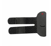 Hellery Attelle Doigt avec Fermeture Réglable Attelle Doigt Confortable Protection pour Rééducation, Basketball, Volleyball, S 5.3-6.5cm, Modèle À Compression Simple pour Un Doigt