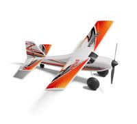 Hellery Avion d'Entraînement Télécommandé Avion RC Avion Fixe Propulseur Brushless Mousse Train d'Atterrissage à Roues Prêt à Décoller Adapté aux Vols, Rouge