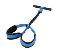 Hellery Bande de Résistance pour Pédale avec Poignée, Corde de Tension, équipement de Fitness, élastique, Tire-pieds de, Tube En Latex, Repose-pieds pour, Bleu
